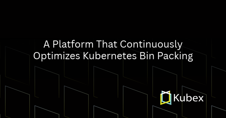 Where can I find a platform that continuously optimizes Kubernetes bin packing?