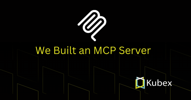 We Built an MCP Server