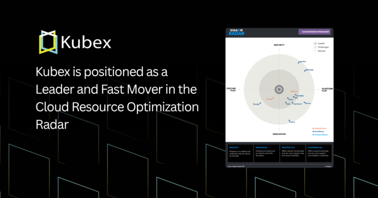 Kubex is positioned as a Leader and Fast Mover in the Cloud Resource Optimization Radar