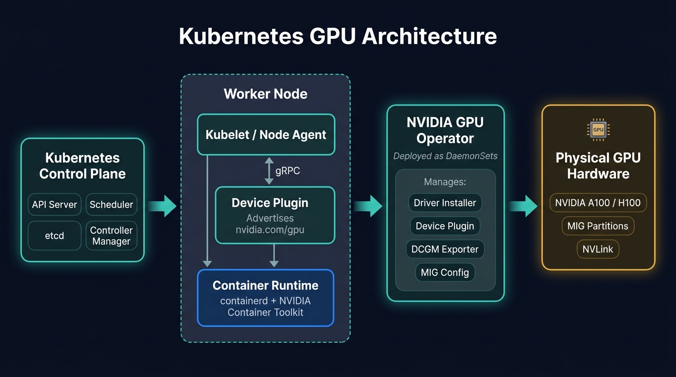 Kubernetes GPU: Architecture, Frameworks, and Best Practices